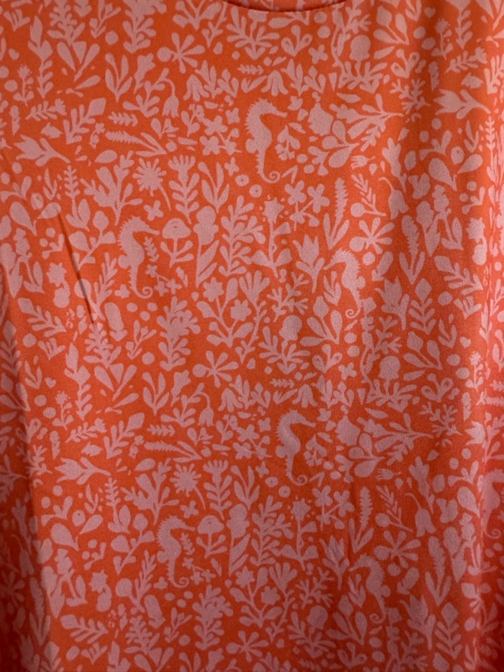 AFTCO Sandbar Tank Top Coral Floral Print Performance Sleeveless Shirt - Picture 6 of 6